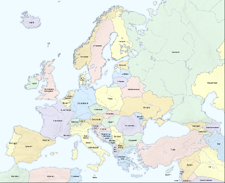 Datei:Europa (Politische Karte).gif