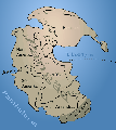 Pangäa, bevor es durch die Plattentektonink und die Kontinentalverschiebung zerrissen wurde